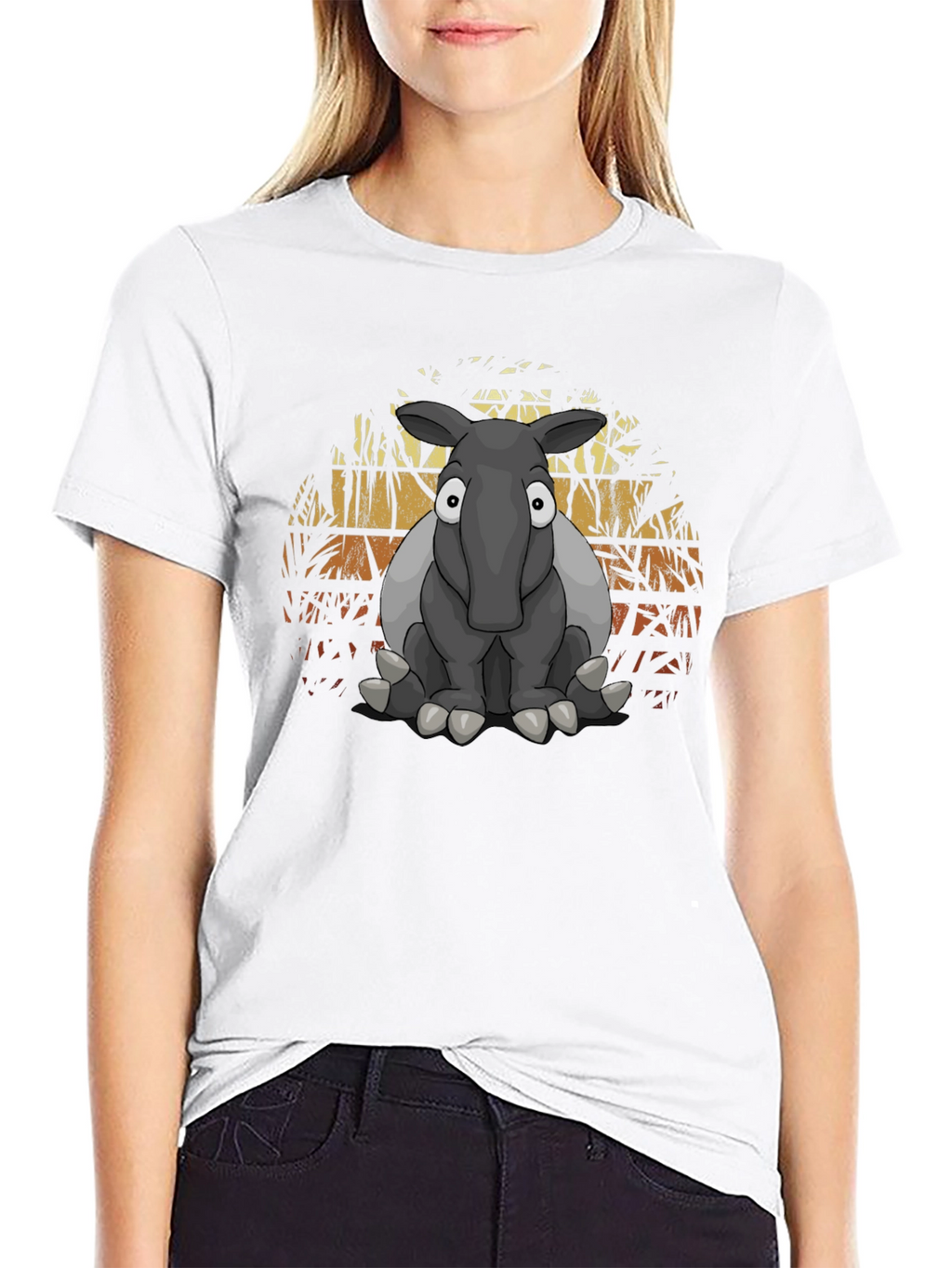 Tapir Graphic Tee - Nature Lovers Gift
