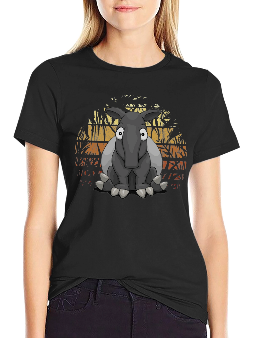 Tapir Graphic Tee - Nature Lovers Gift