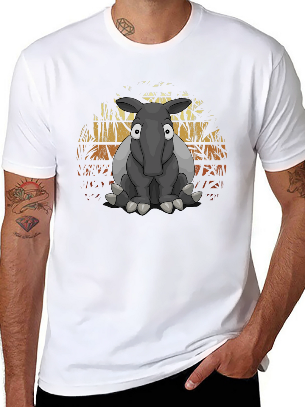 Tapir Graphic Tee - Nature Lovers Gift
