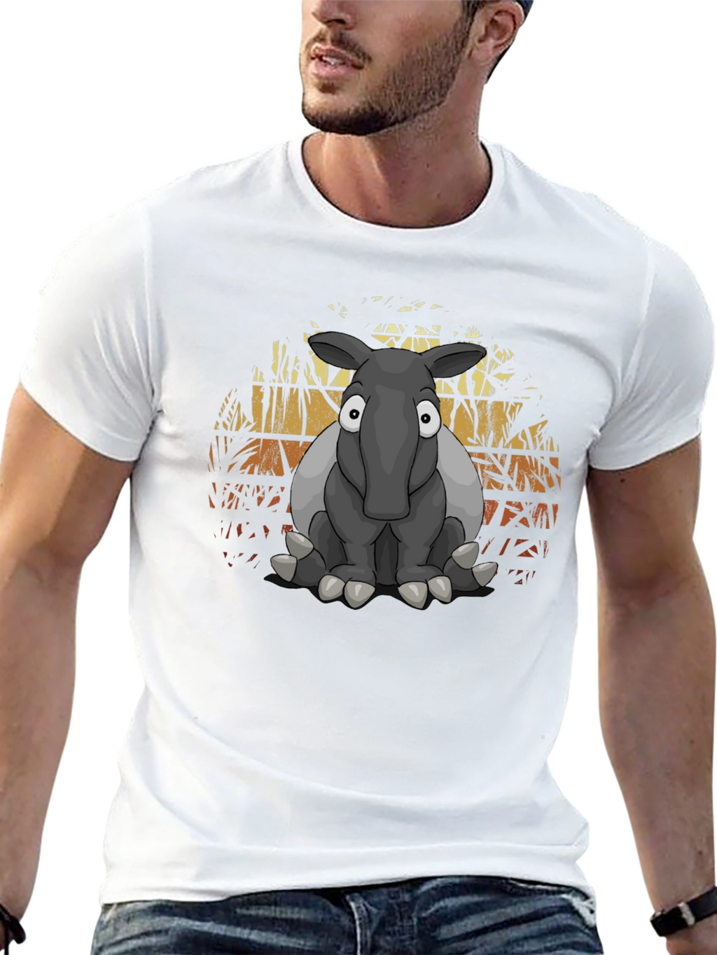 Tapir Graphic Tee - Nature Lovers Gift