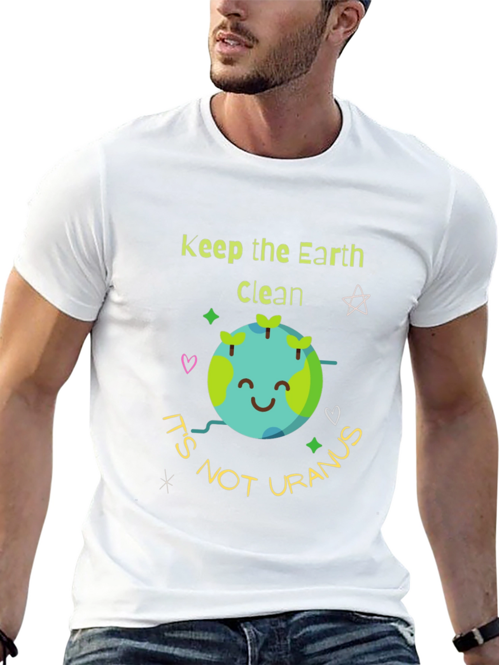 Keep Earth Clean T-Shirt - Eco Friendly Tee