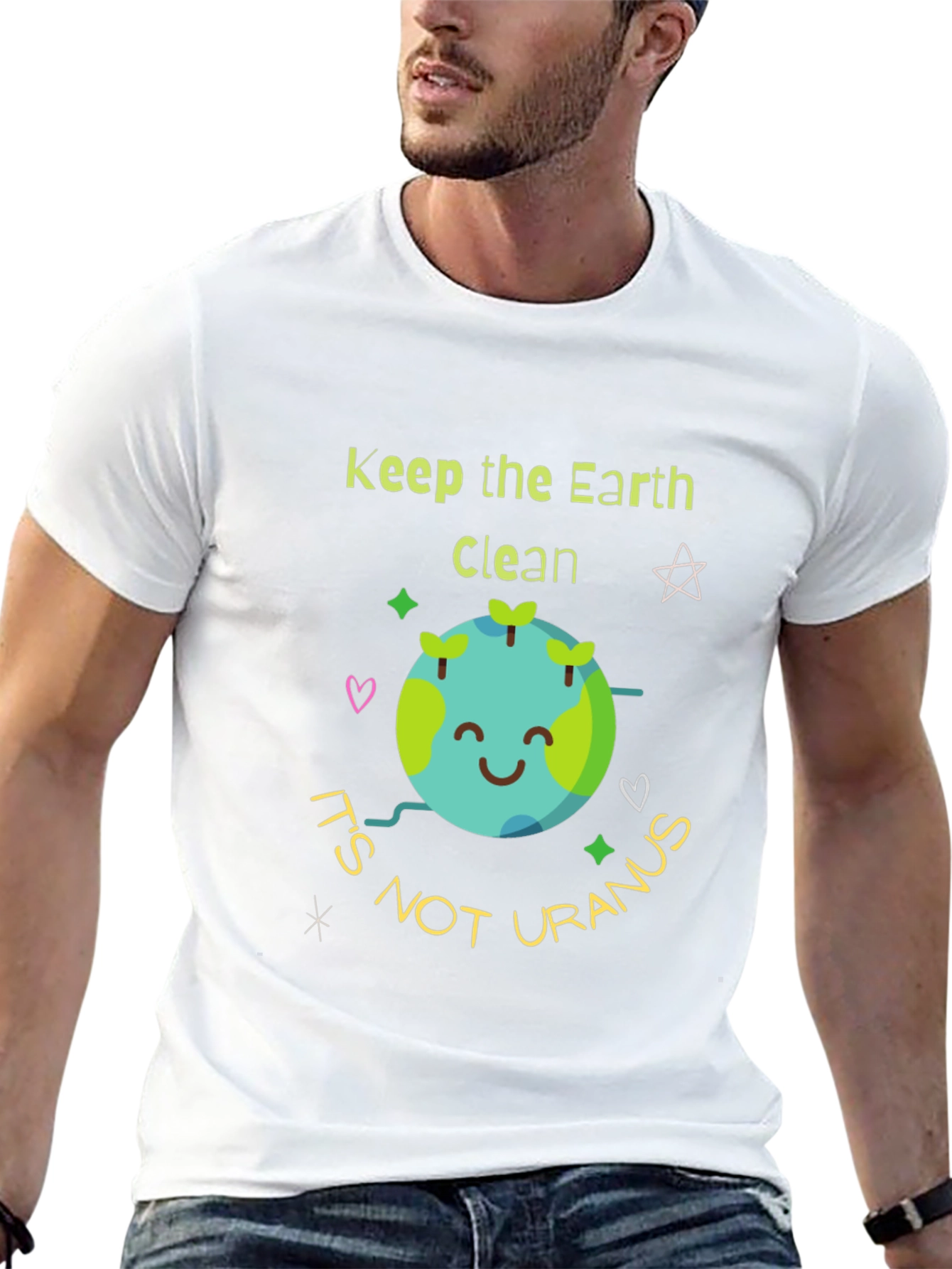 Keep Earth Clean T-Shirt - Eco Friendly Tee