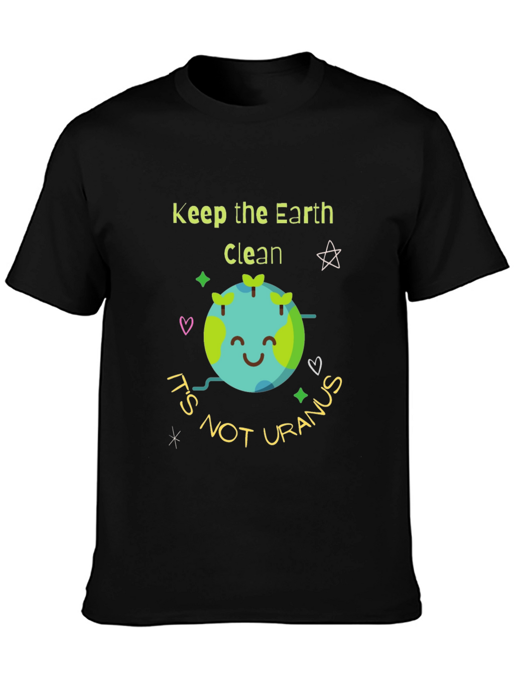 Keep Earth Clean T-Shirt - Eco Friendly Tee