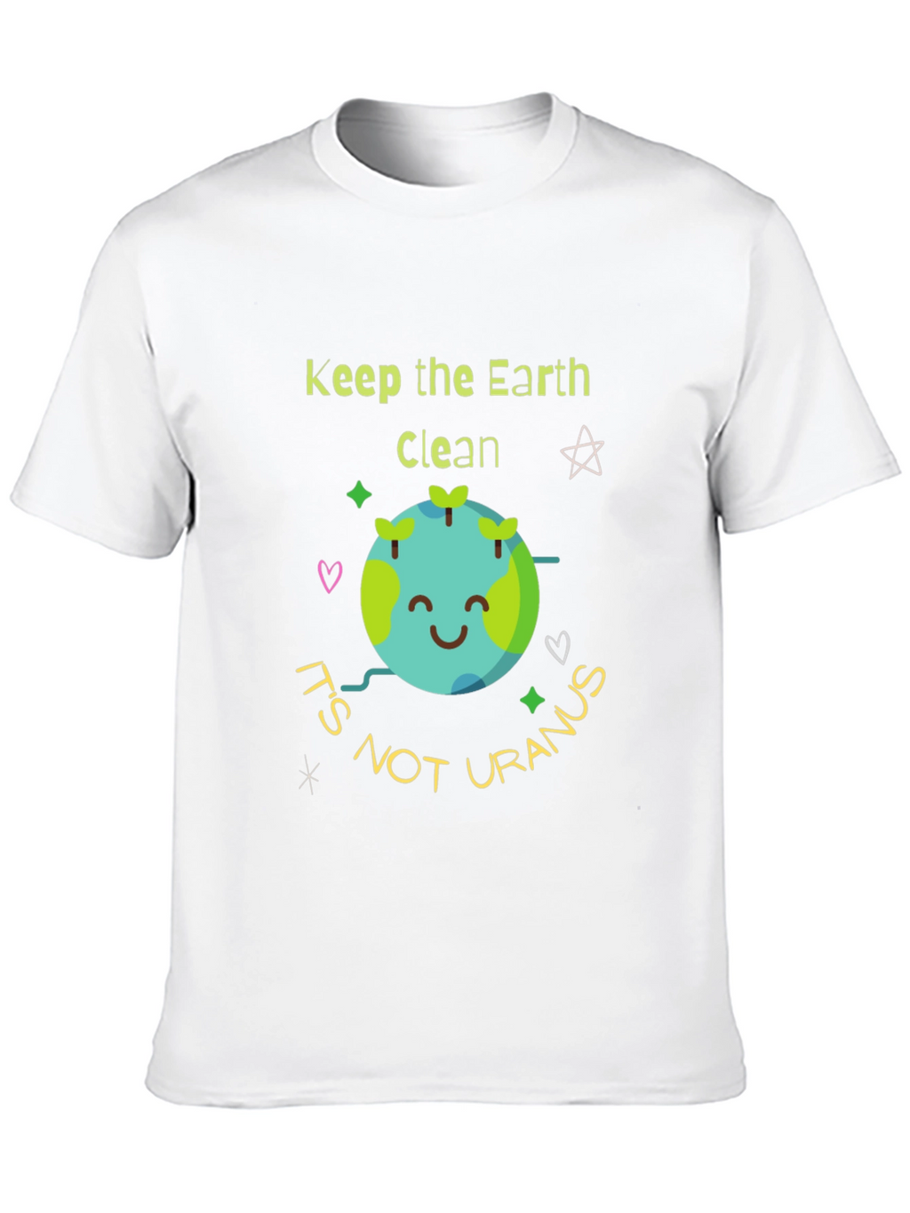 Keep Earth Clean T-Shirt - Eco Friendly Tee