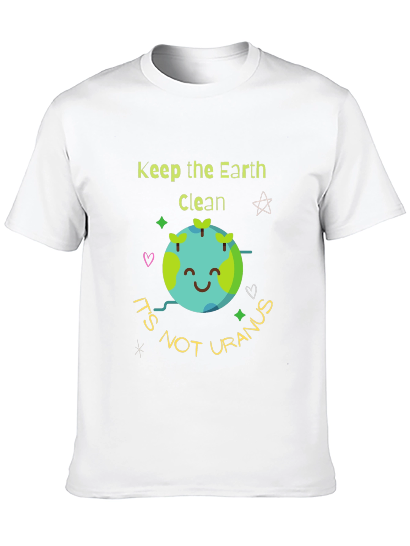 Keep Earth Clean T-Shirt - Eco Friendly Tee