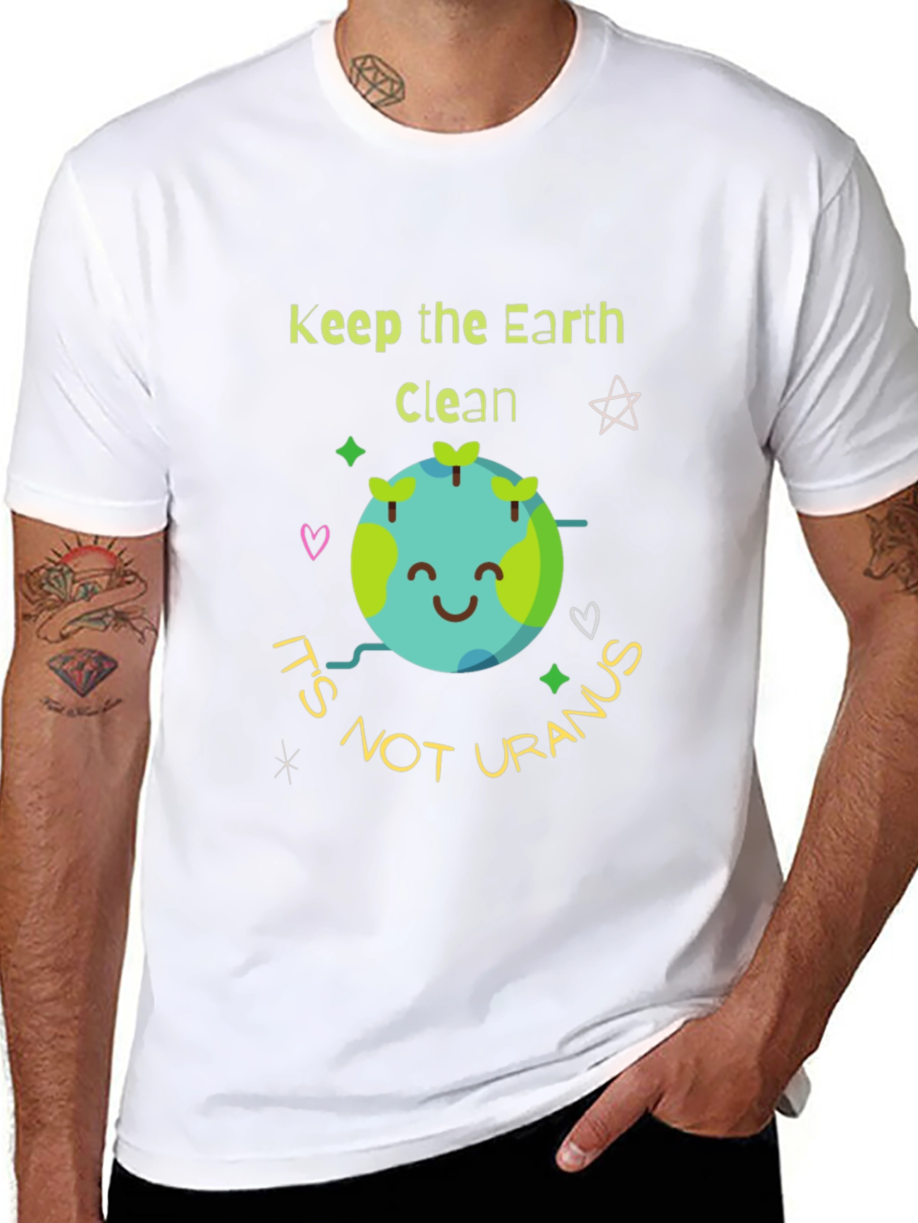 Keep Earth Clean T-Shirt - Eco Friendly Tee
