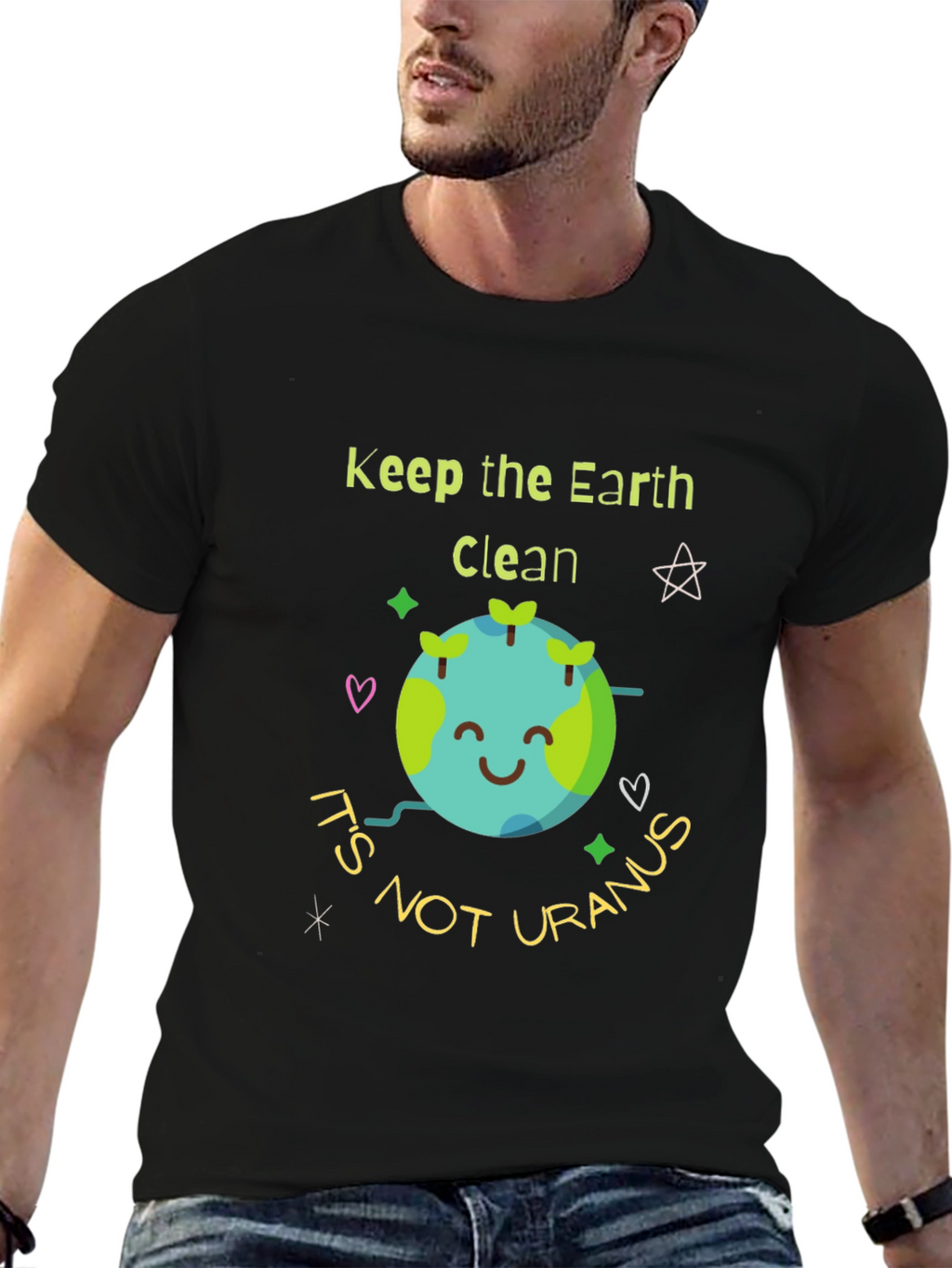 Keep Earth Clean T-Shirt - Eco Friendly Tee