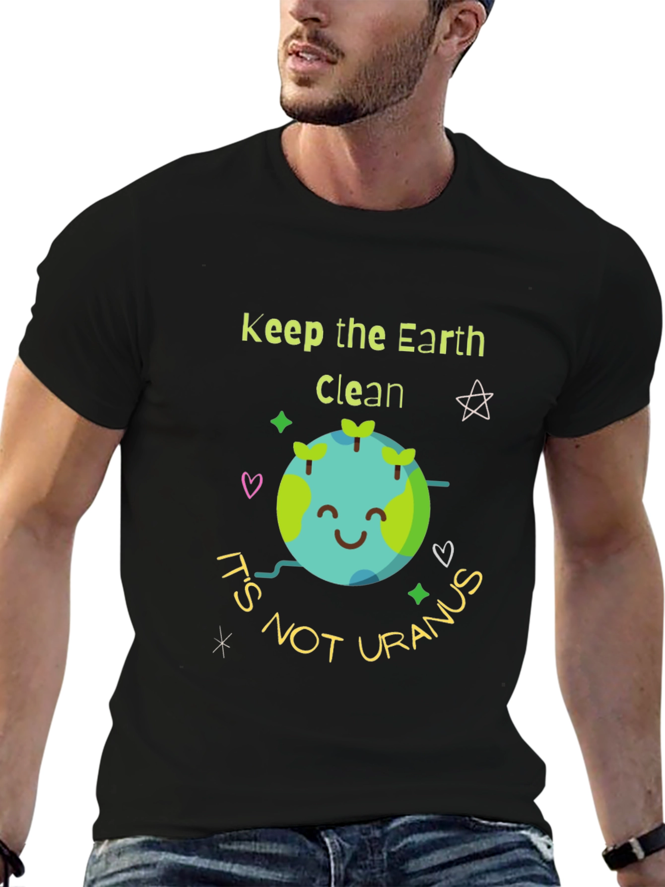 Keep Earth Clean T-Shirt - Eco Friendly Tee