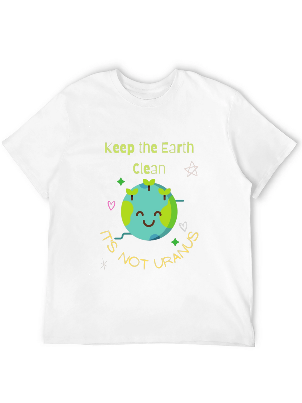 Keep Earth Clean T-Shirt - Eco Friendly Tee
