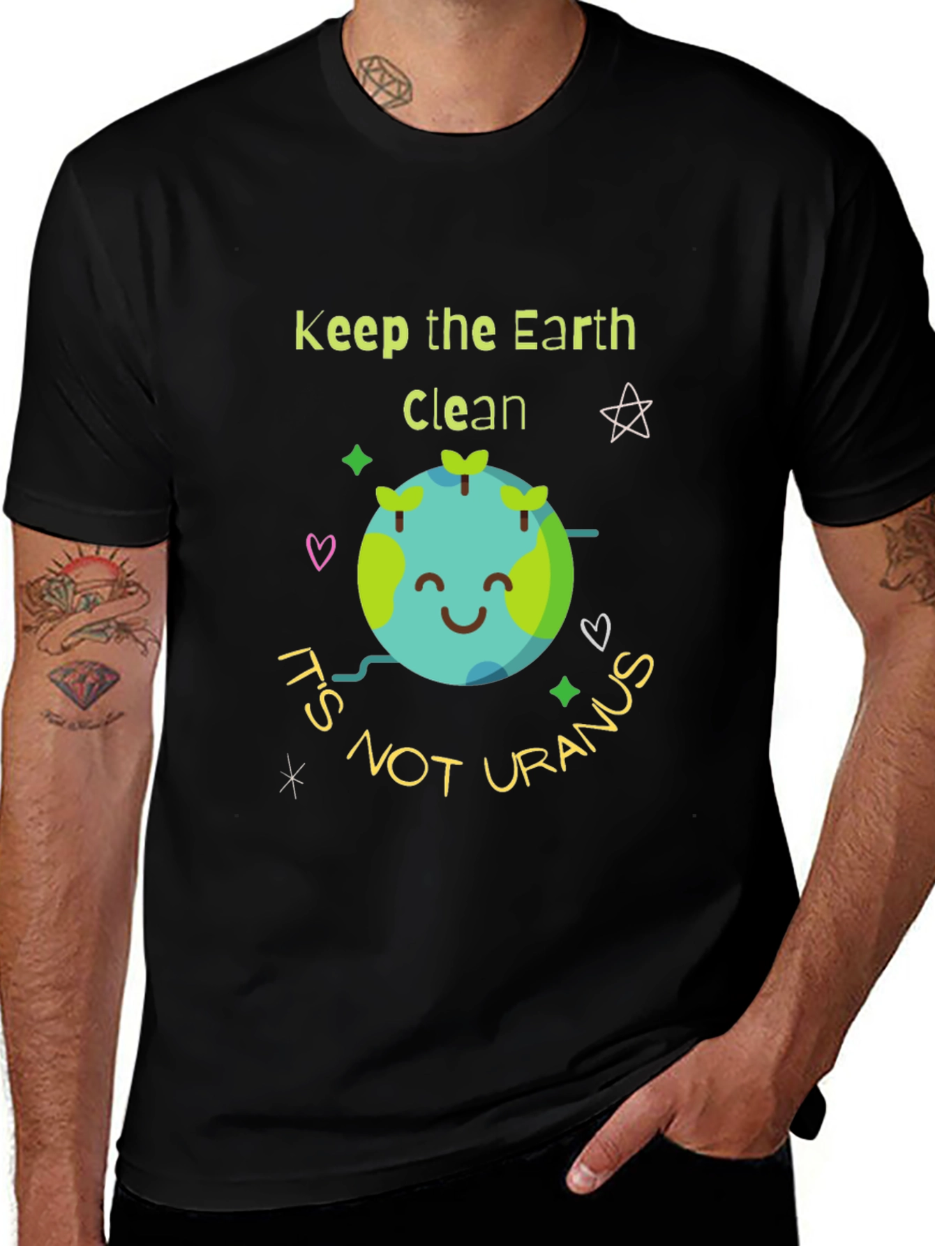 Keep Earth Clean T-Shirt - Eco Friendly Tee
