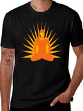 Zen Meditation Graphic T-Shirt