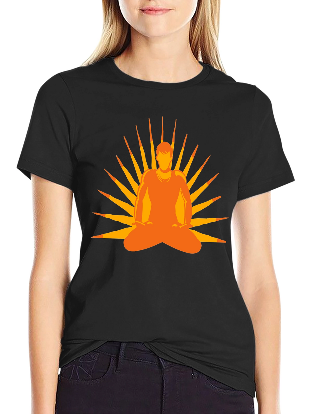 Zen Meditation Graphic T-Shirt
