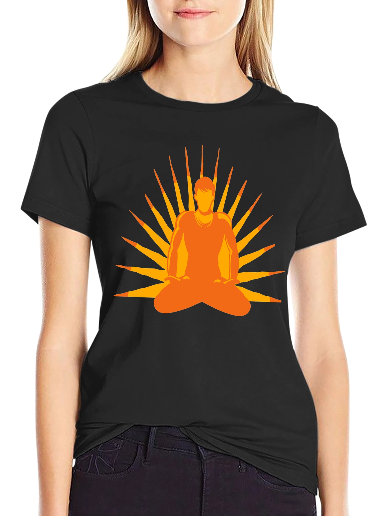 Zen Meditation Graphic T-Shirt