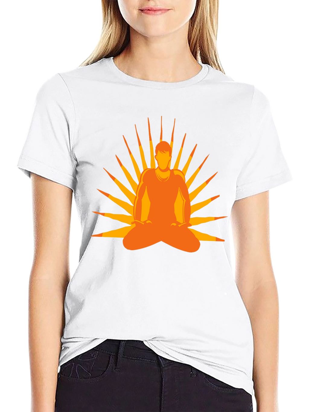 Zen Meditation Graphic T-Shirt
