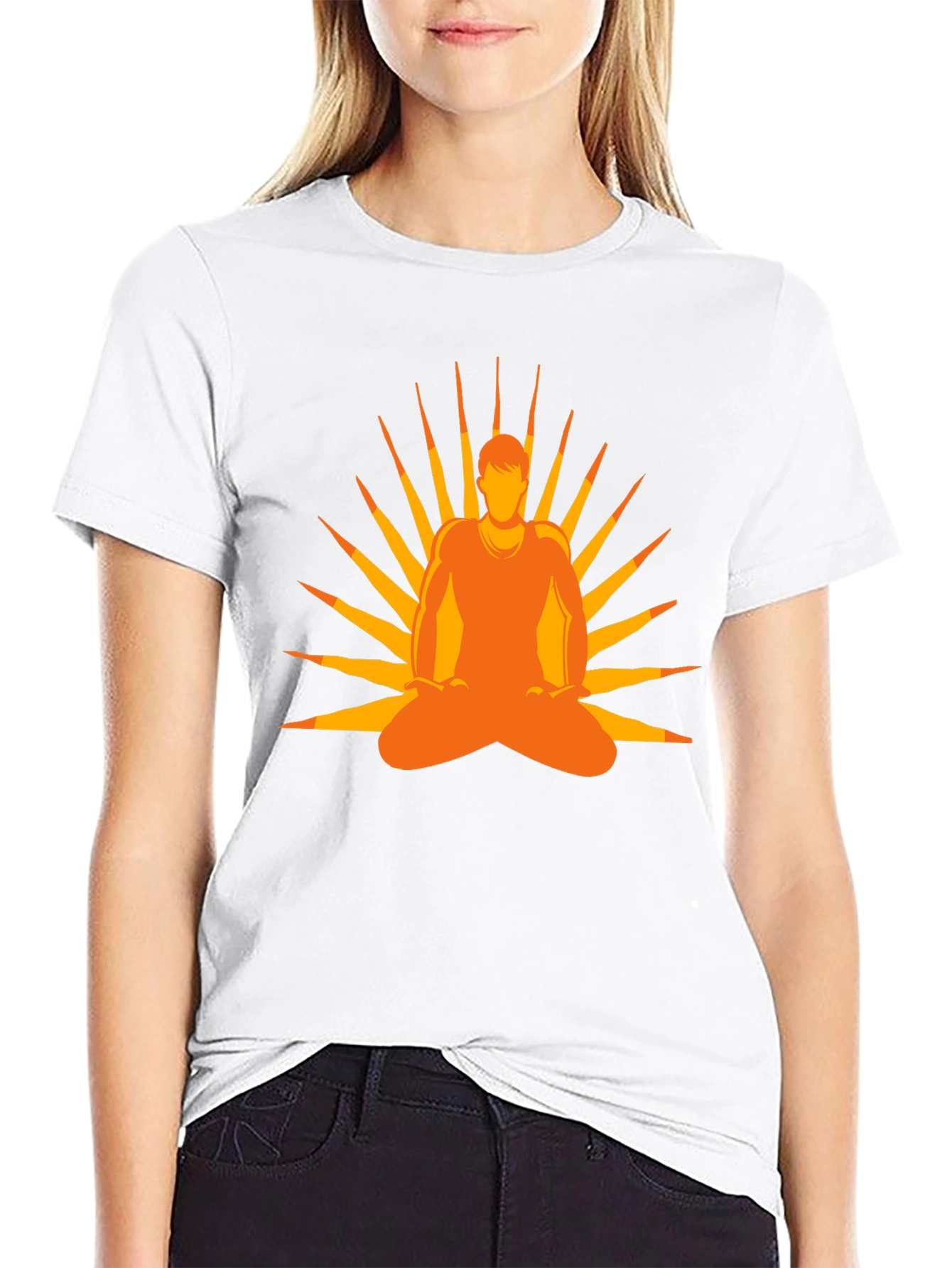Zen Meditation Graphic T-Shirt