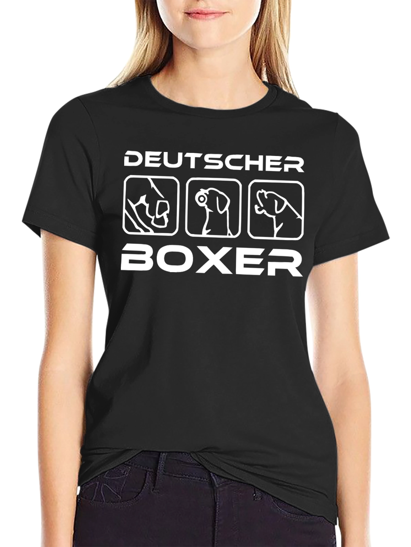 Deutscher Boxer T-Shirt – German Boxer Dog Lover Graphic Tee
