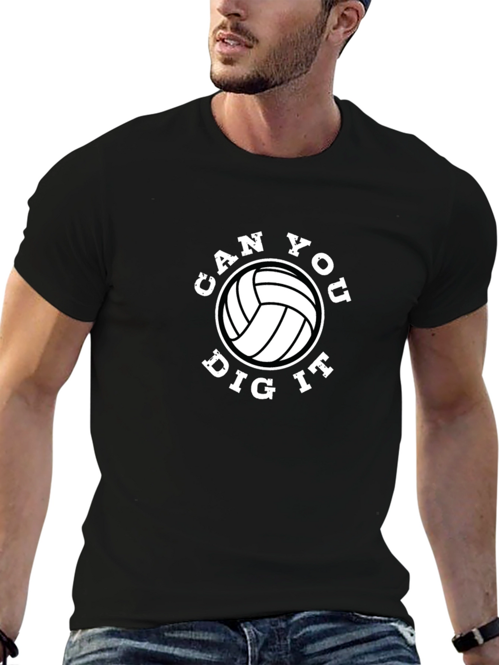 Can You Dig It? Volleyball Graphic T-Shirt