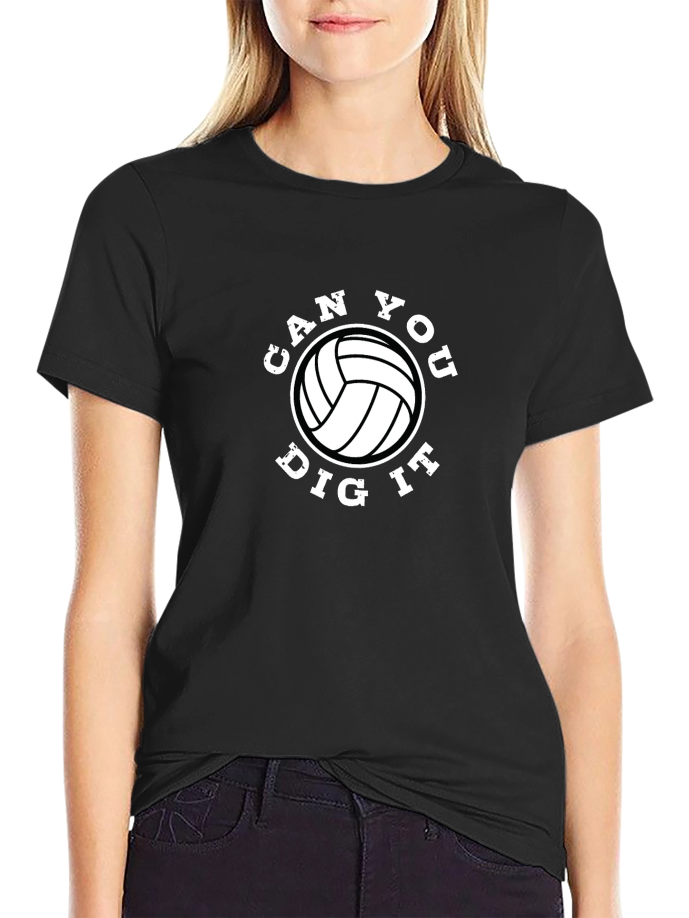 Can You Dig It? Volleyball Graphic T-Shirt