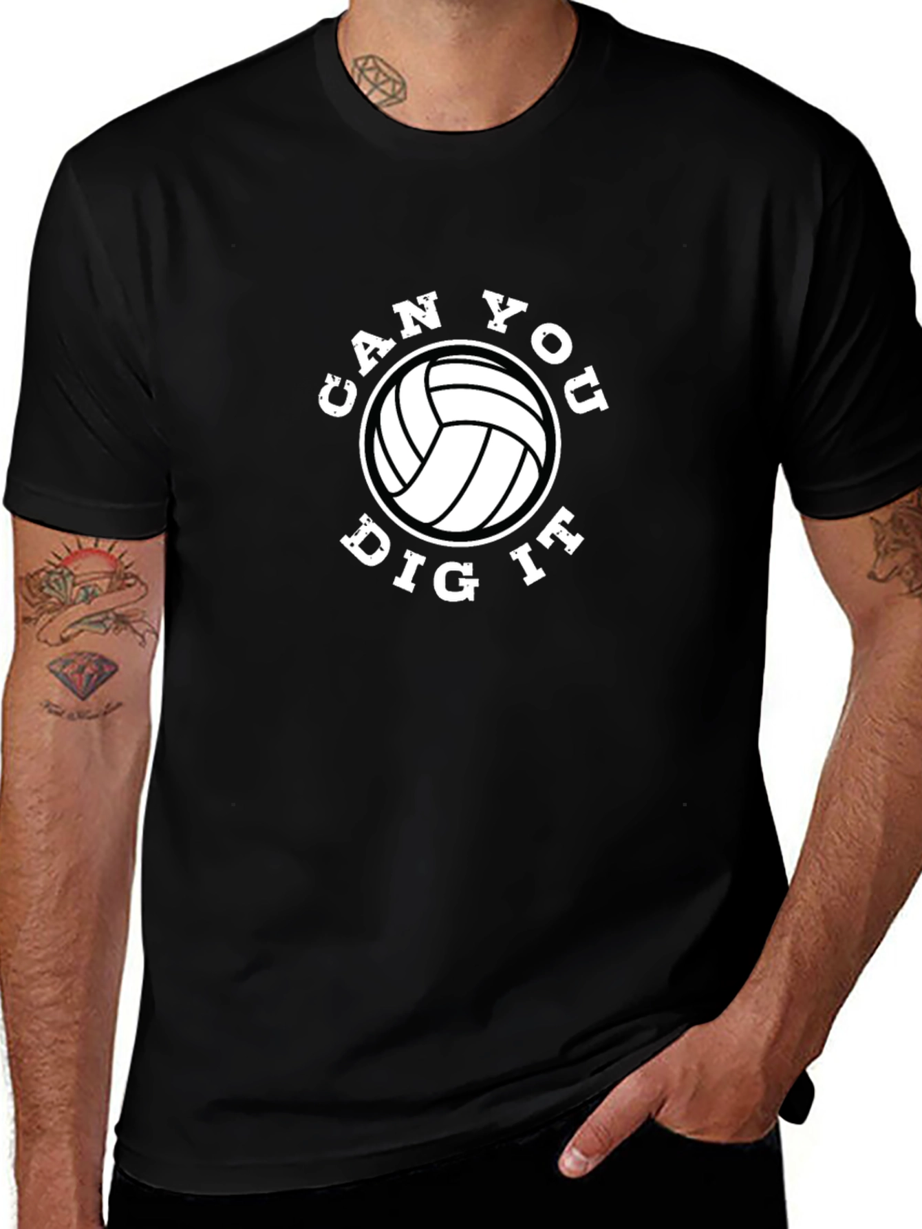 Can You Dig It? Volleyball Graphic T-Shirt