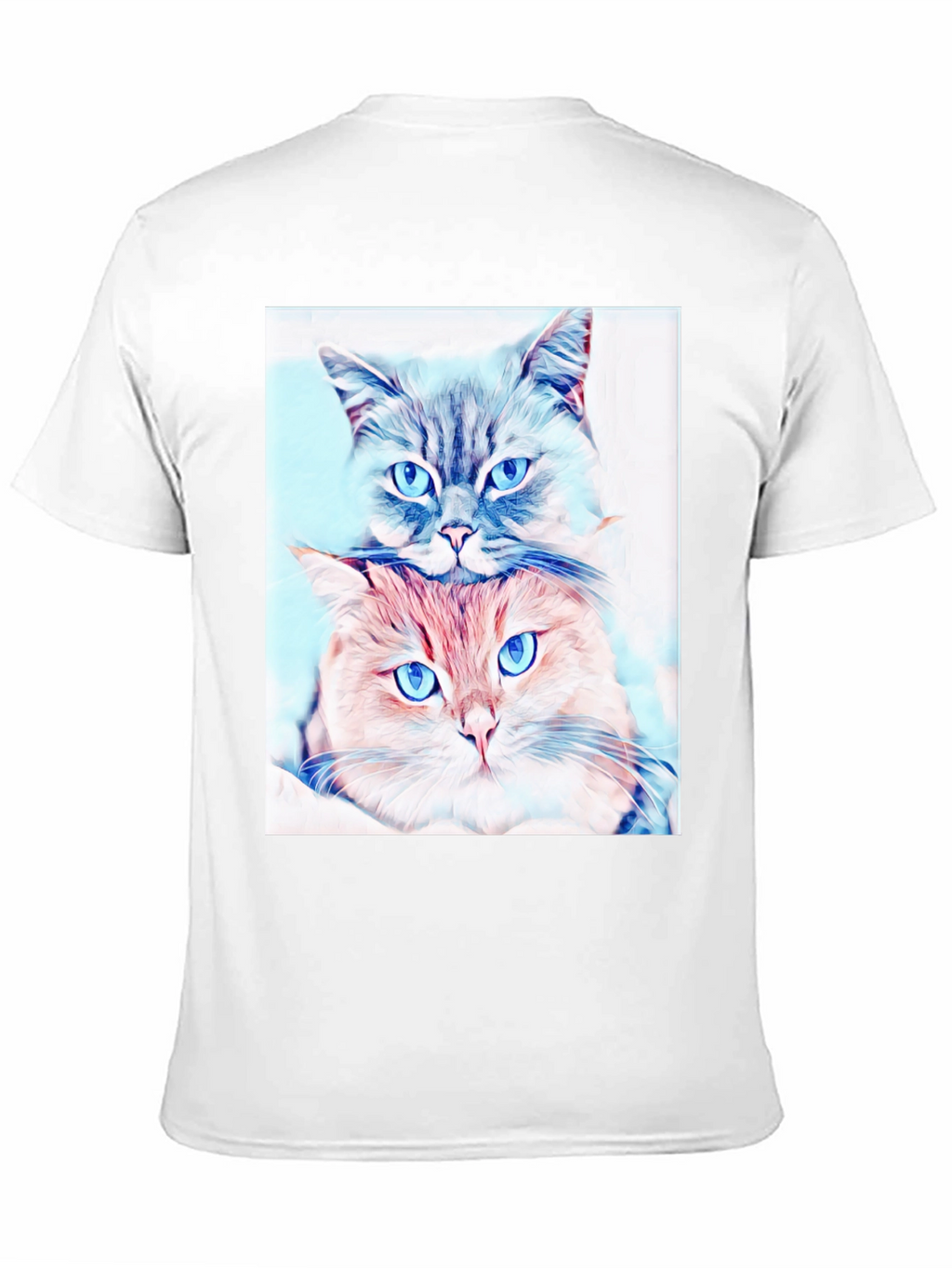 Cute Cats Portrait T-Shirt