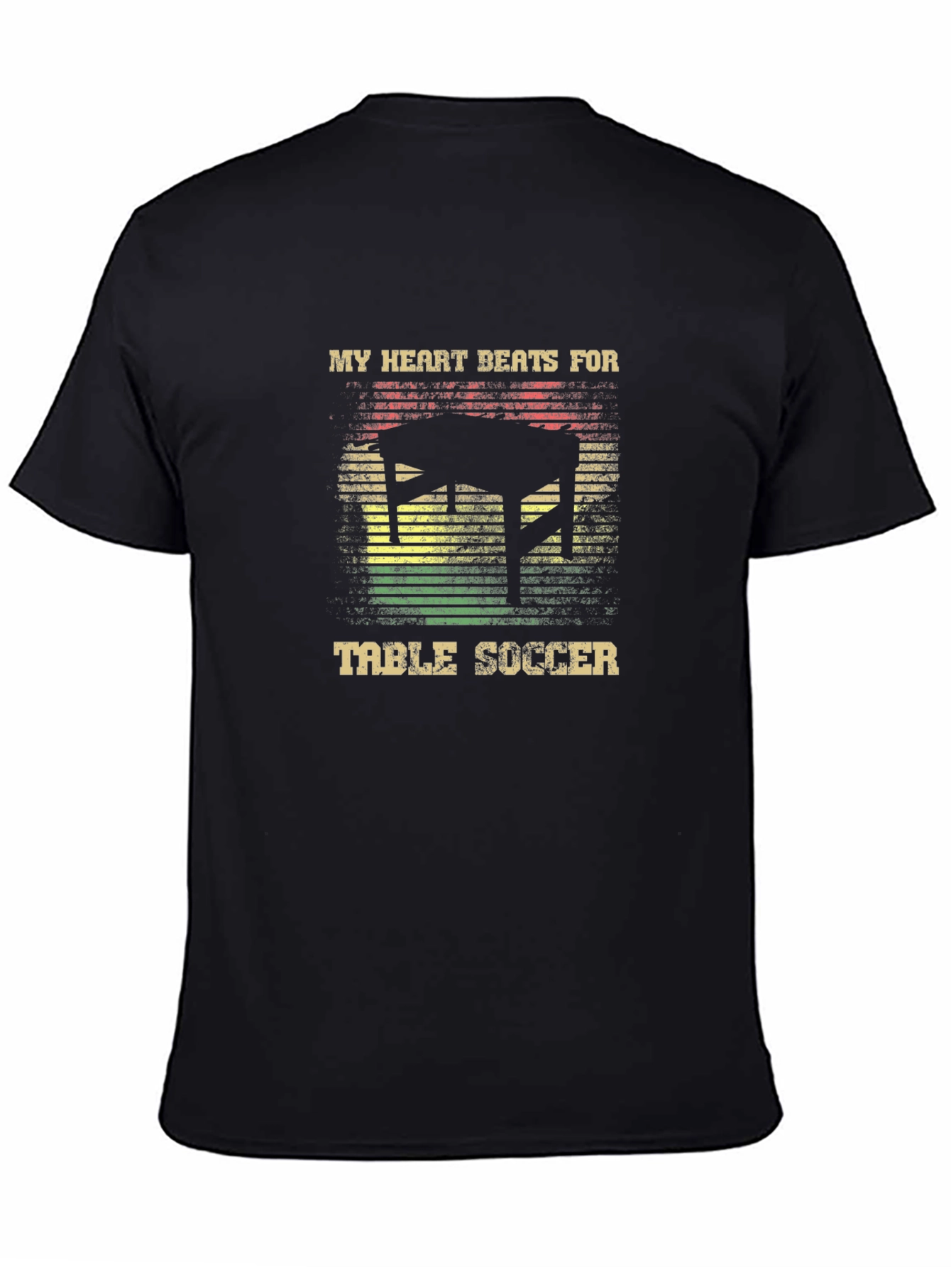 Table Soccer Fan T-Shirt - My Heart Beats For Foosball!