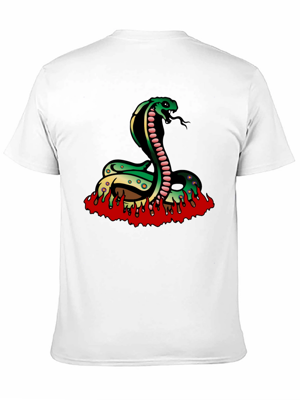 Cobra Snake T-Shirt - Black Graphic Tee