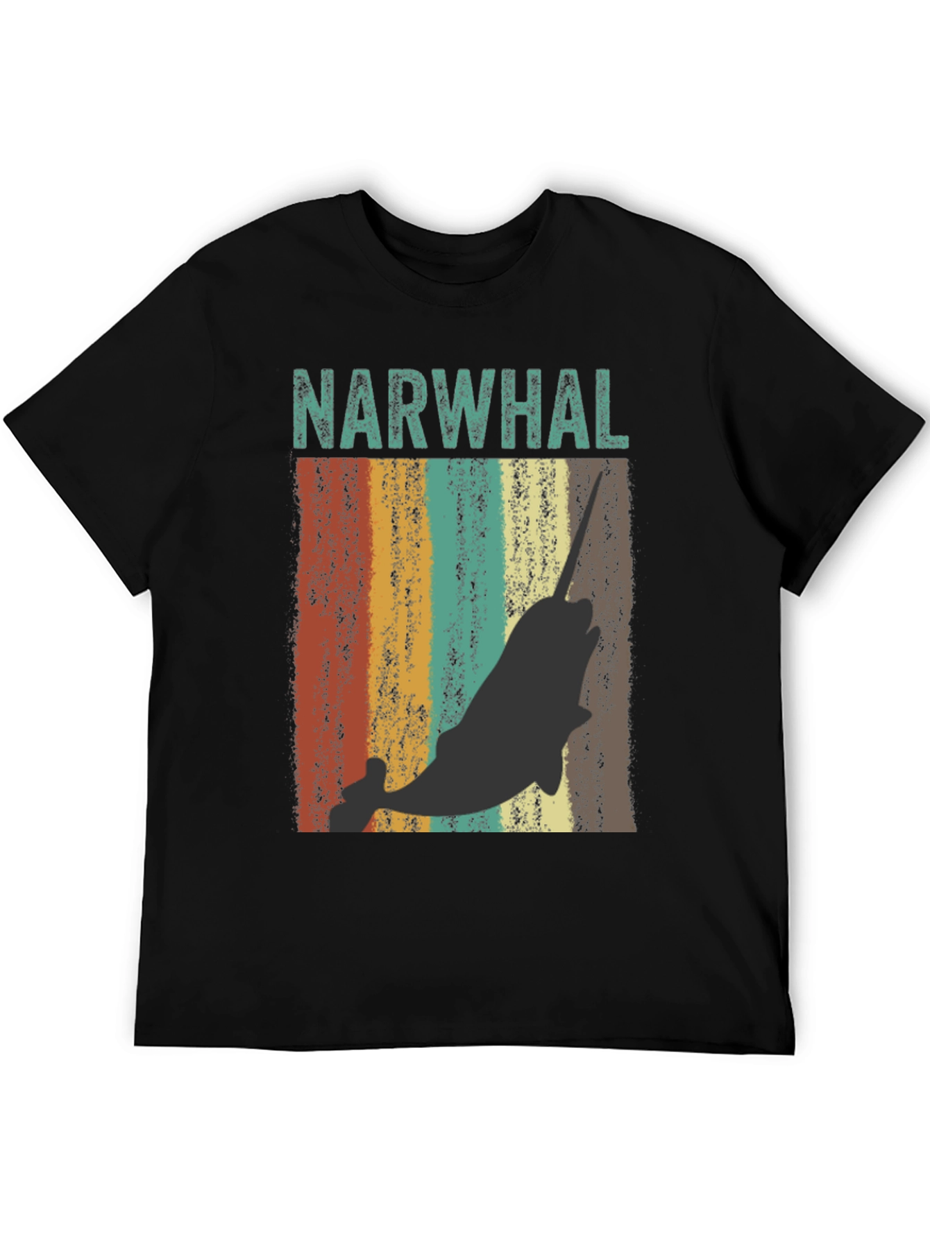 Vintage Narwhal T-Shirt - Retro Style