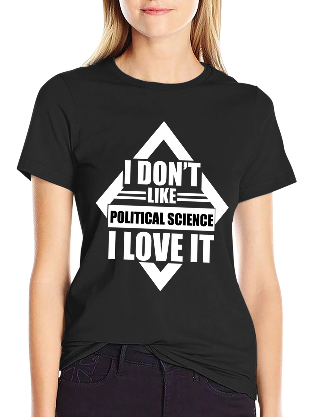 I Love Political Science Graphic Tee
