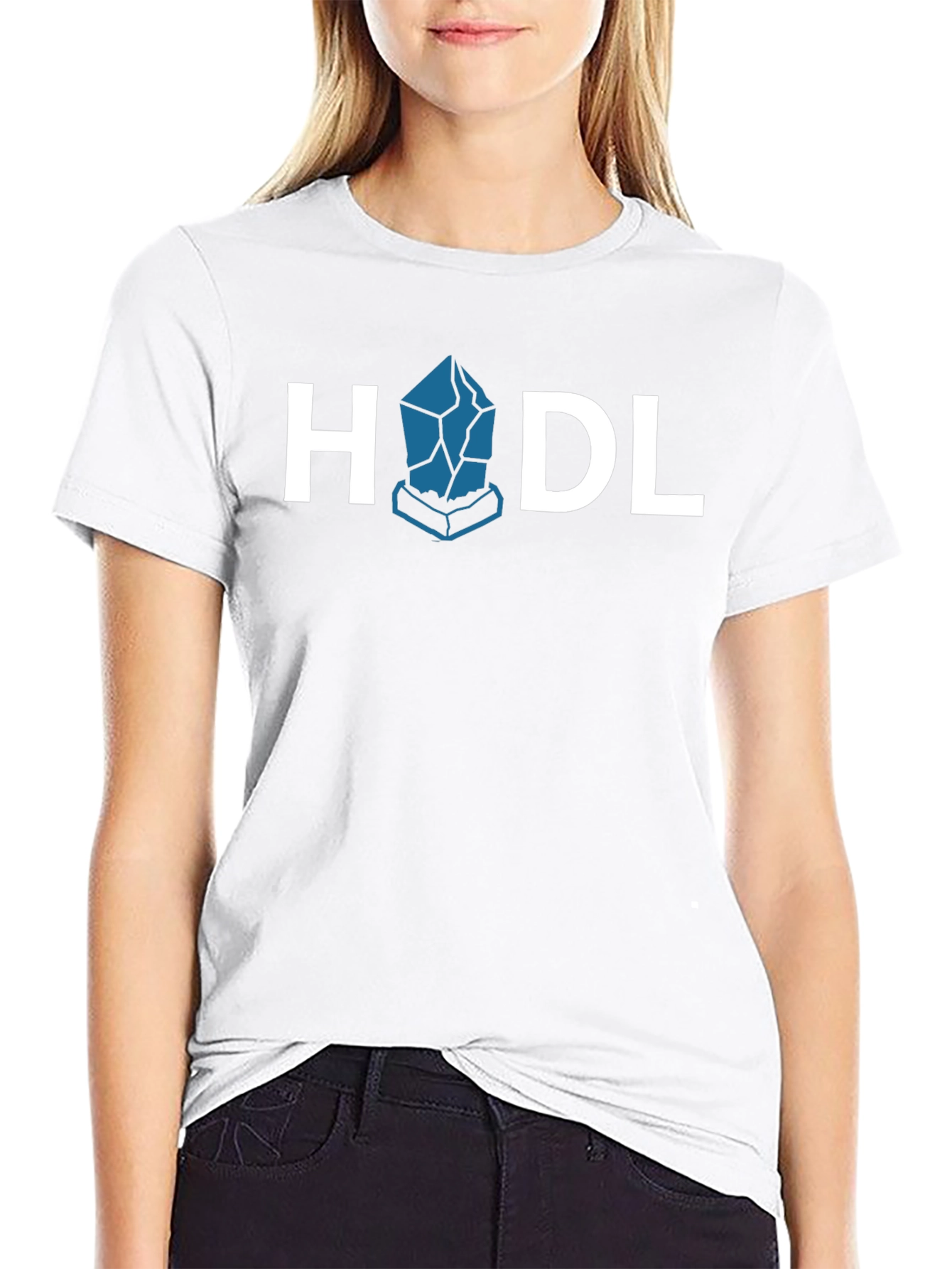 HODL Crypto T-Shirt - Bitcoin Diamond Design