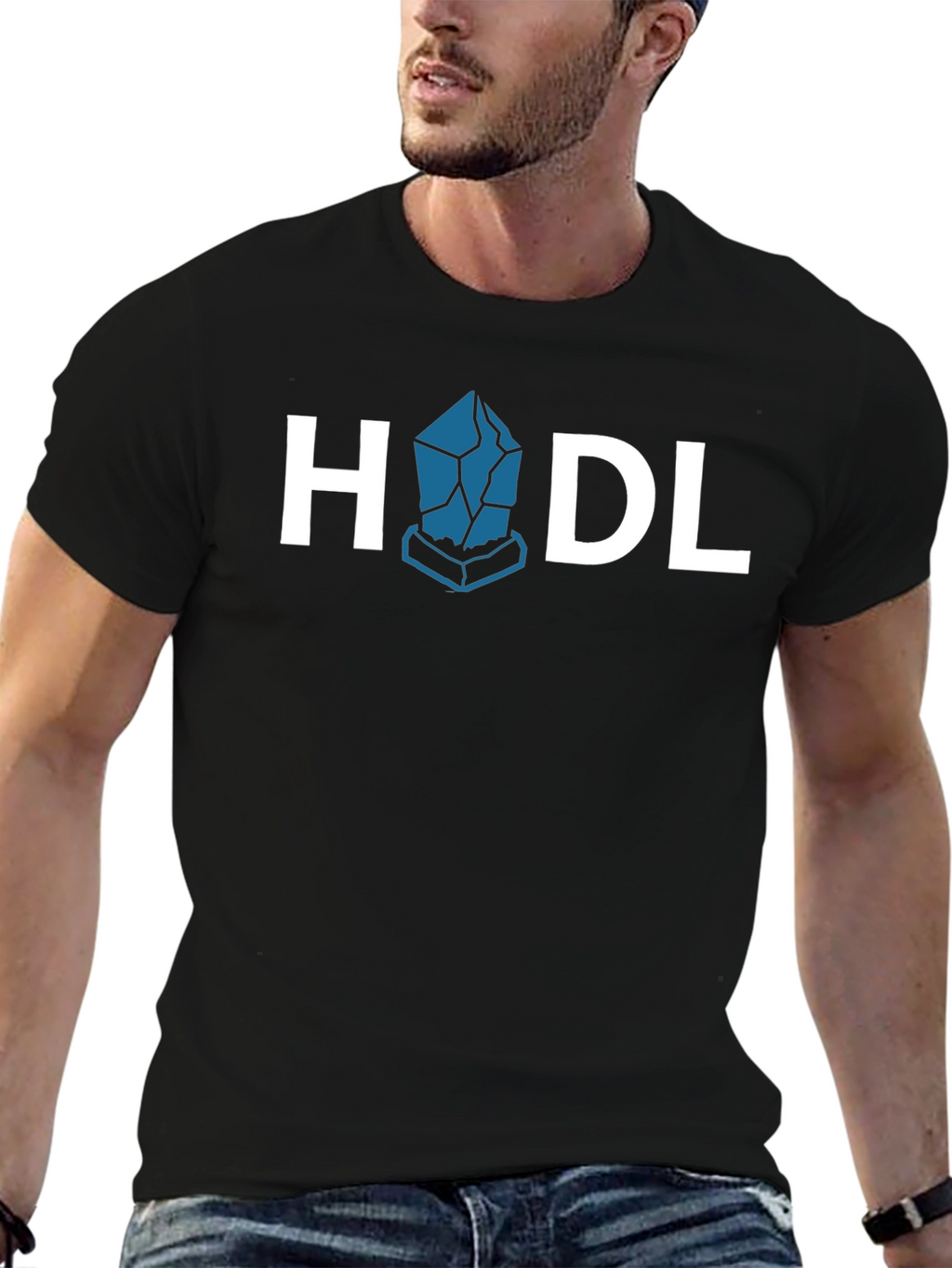 HODL Crypto T-Shirt - Bitcoin Diamond Design