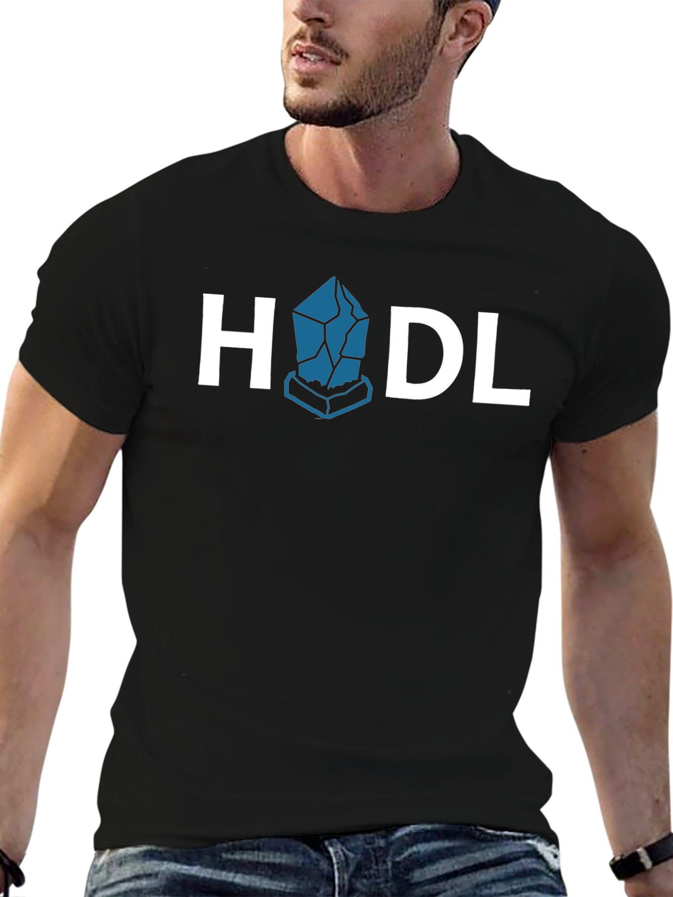 HODL Crypto T-Shirt - Bitcoin Diamond Design