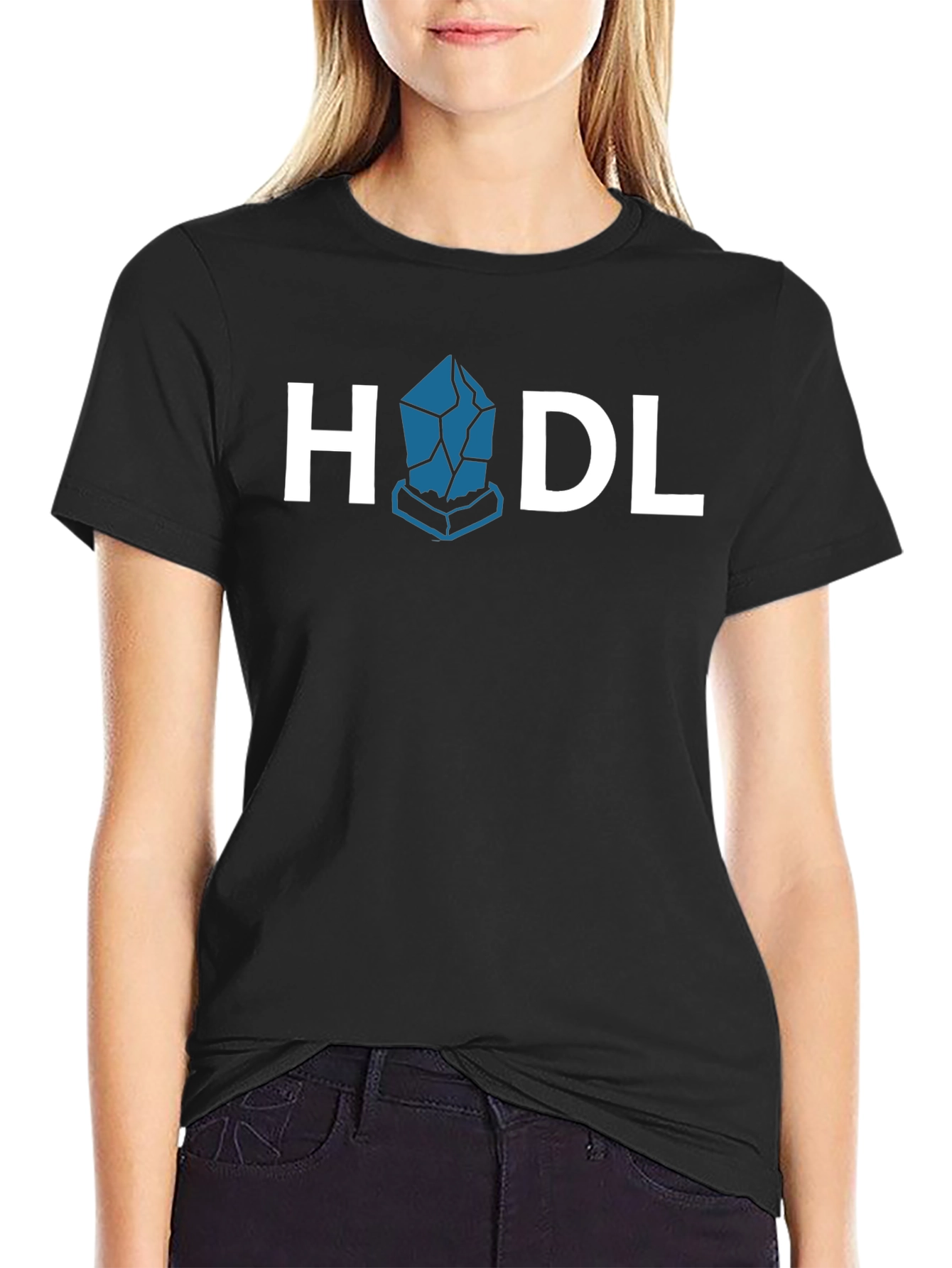 HODL Crypto T-Shirt - Bitcoin Diamond Design
