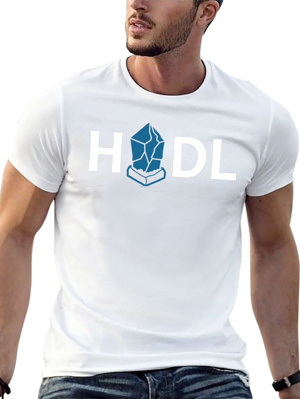 HODL Crypto T-Shirt - Bitcoin Diamond Design