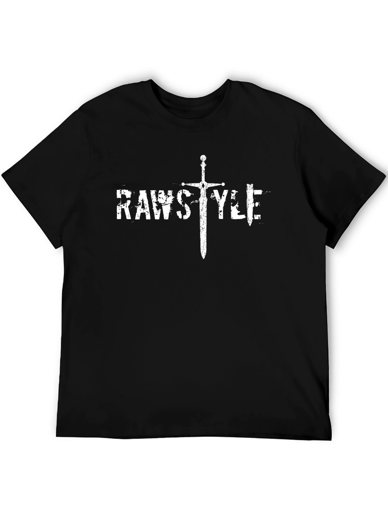 Rawstyle Sword Graphic Black T-Shirt