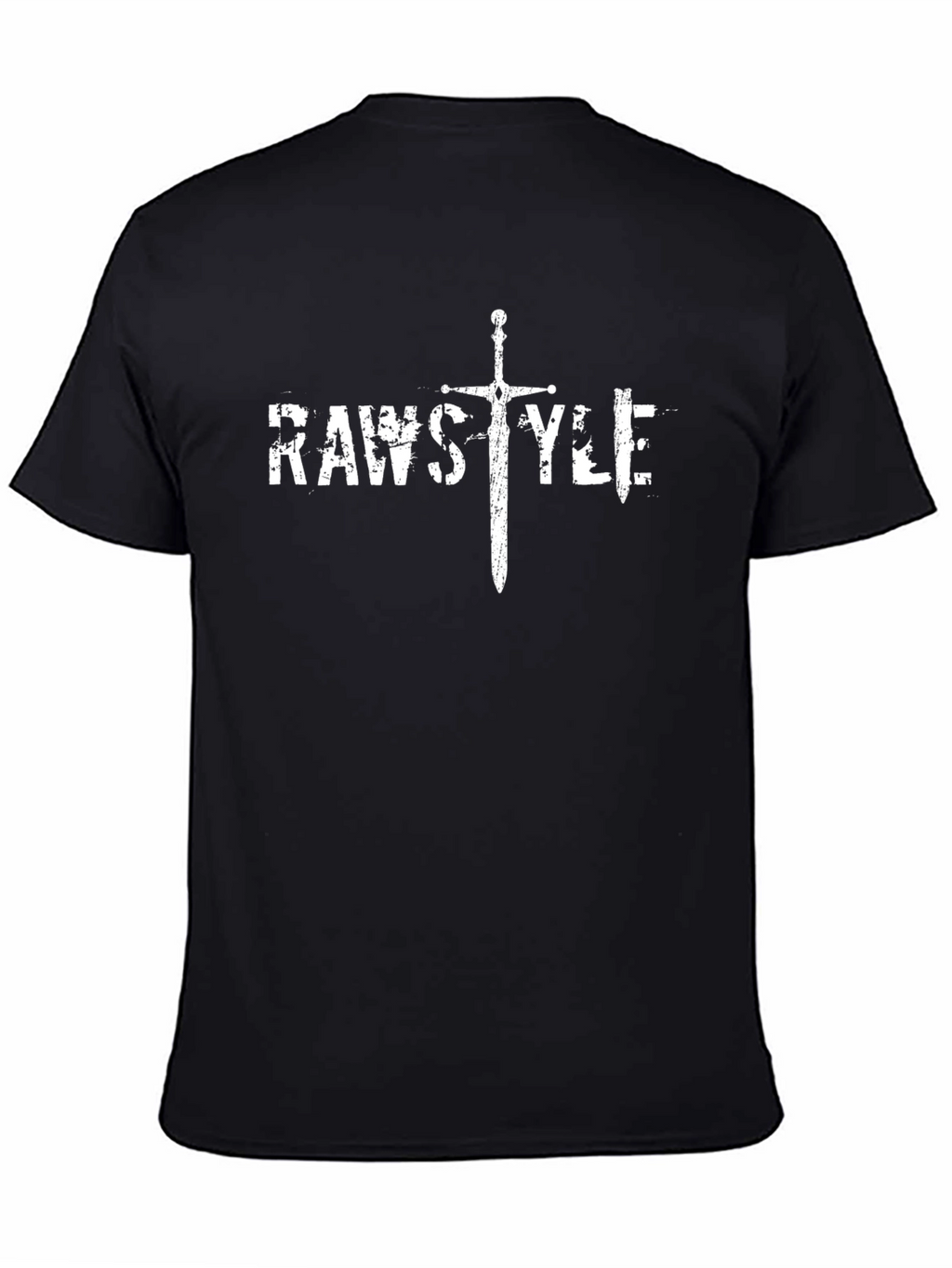 Rawstyle Sword Graphic Black T-Shirt