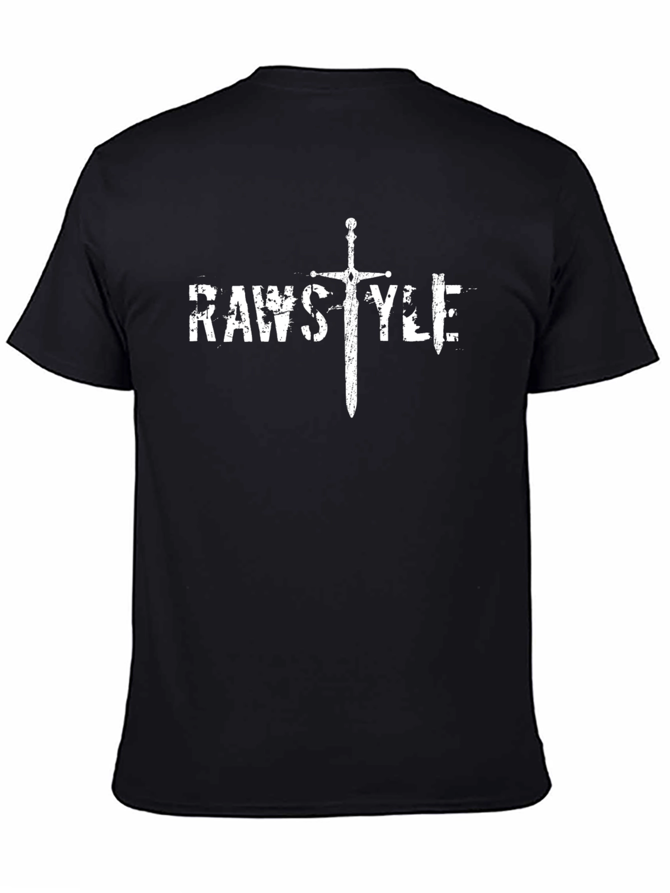 Rawstyle Sword Graphic Black T-Shirt
