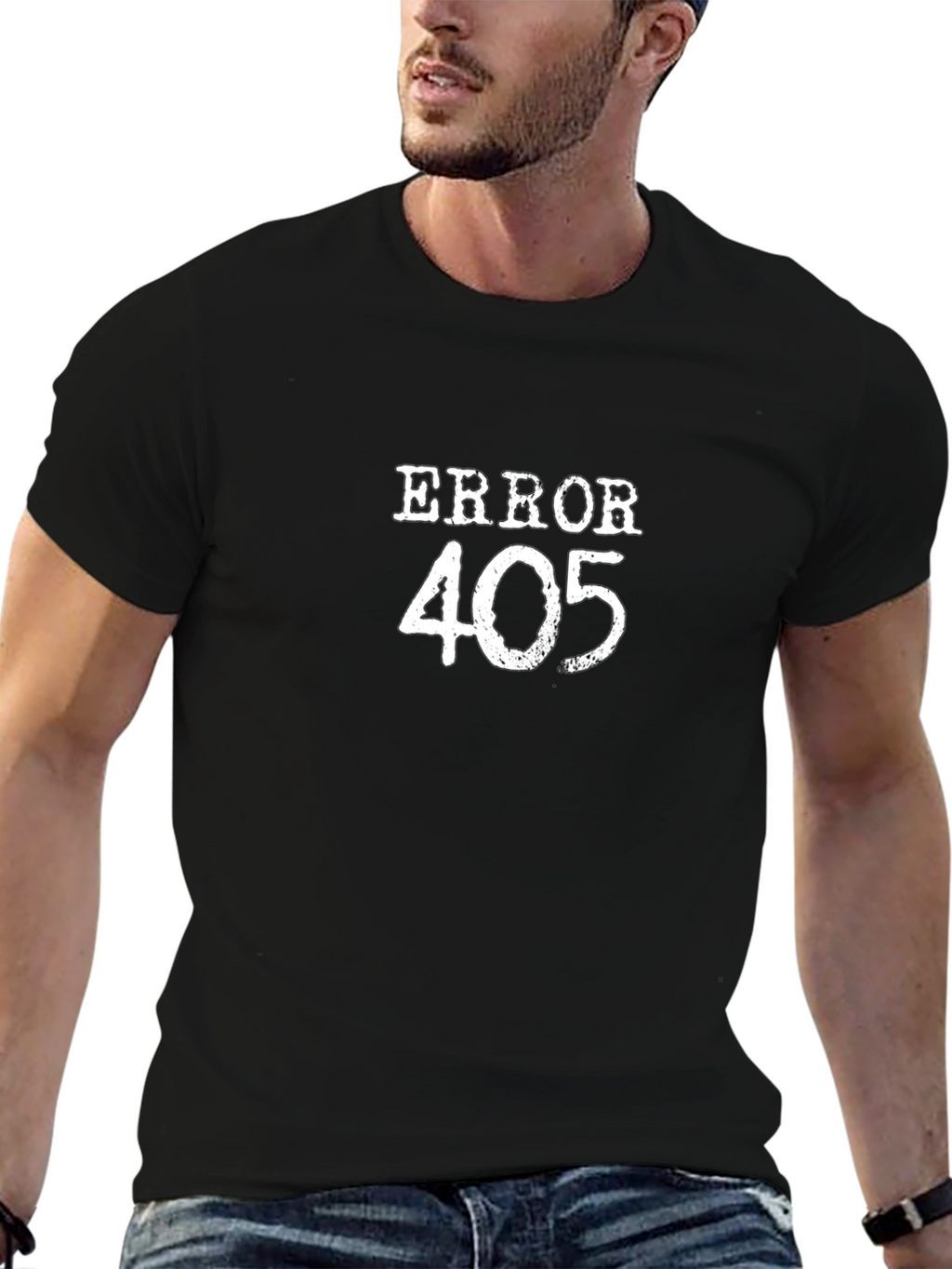 Error 405 Funny Humor Graphic T-Shirt