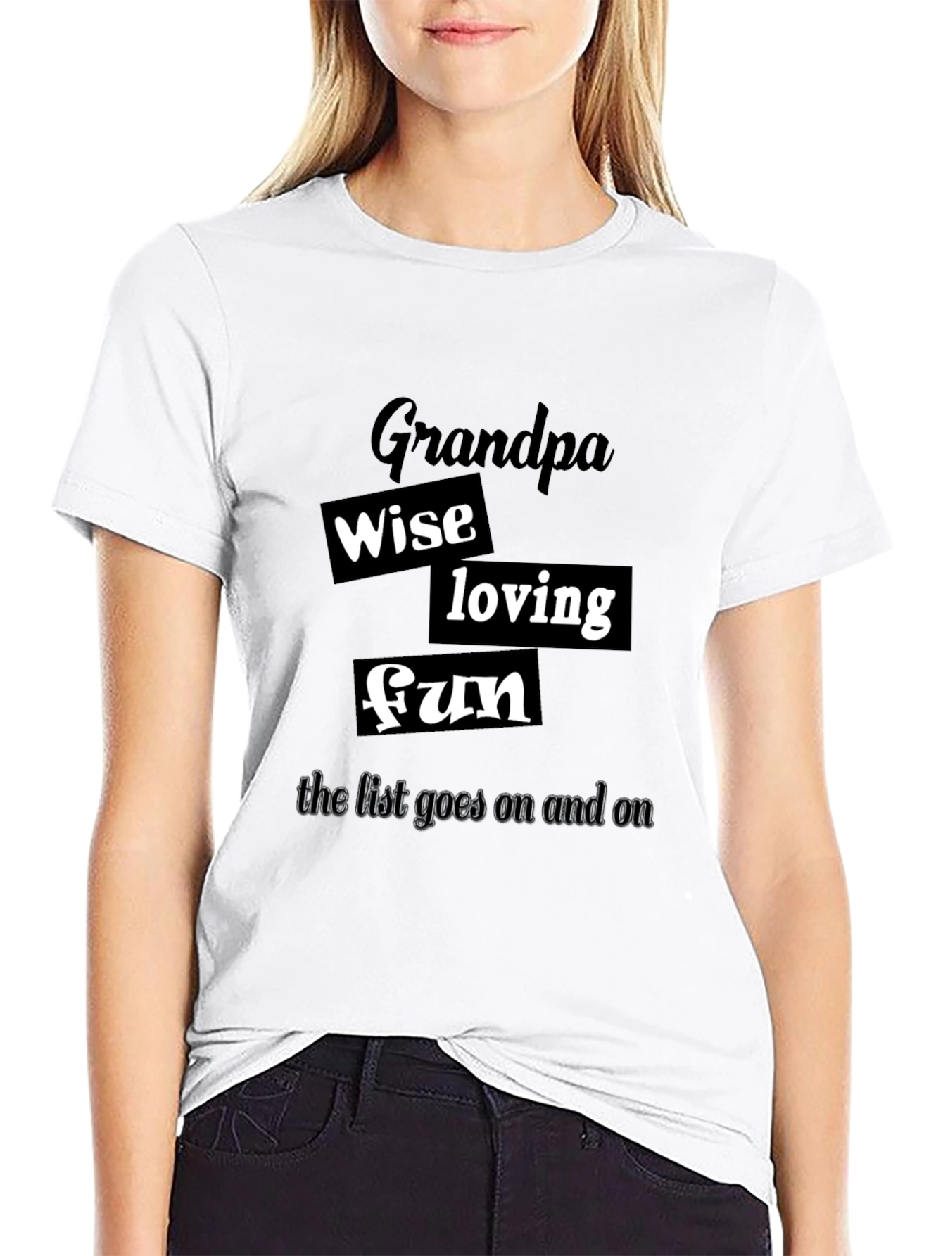 Grandpa Wise Loving Fun T-Shirt