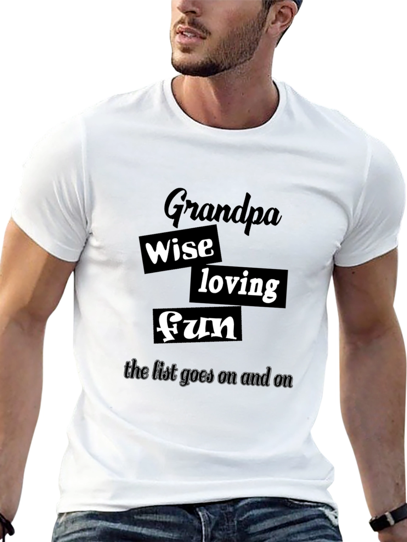 Grandpa Wise Loving Fun T-Shirt