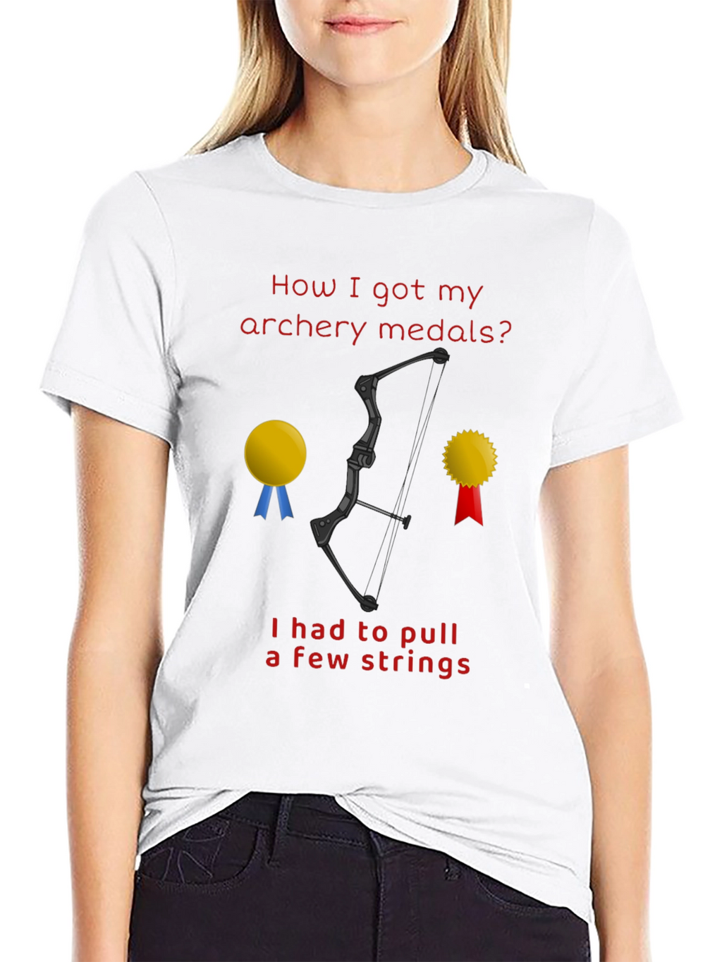 Archery Medal Pun T-Shirt