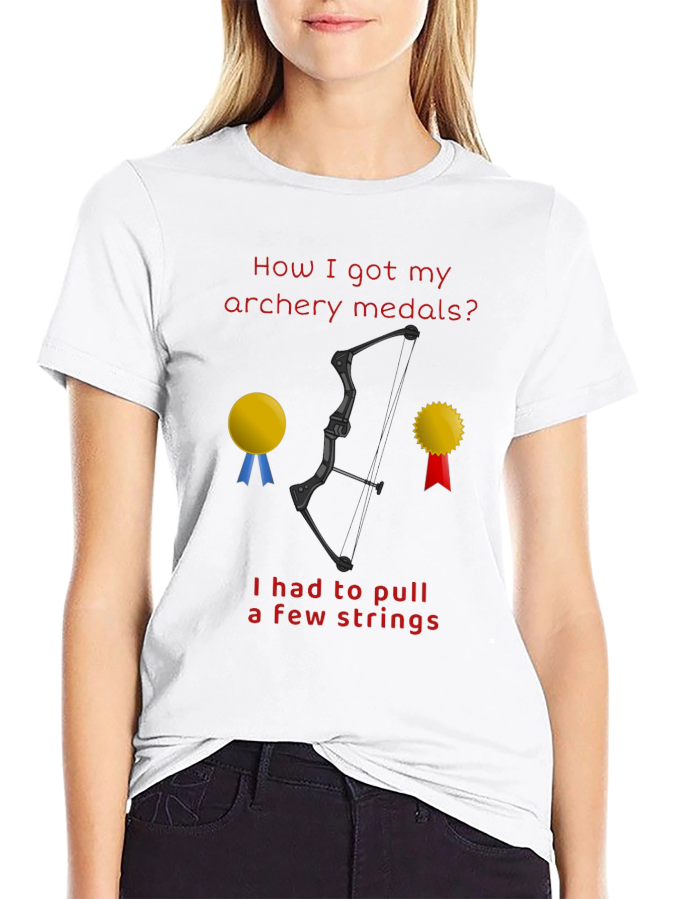 Archery Medal Pun T-Shirt