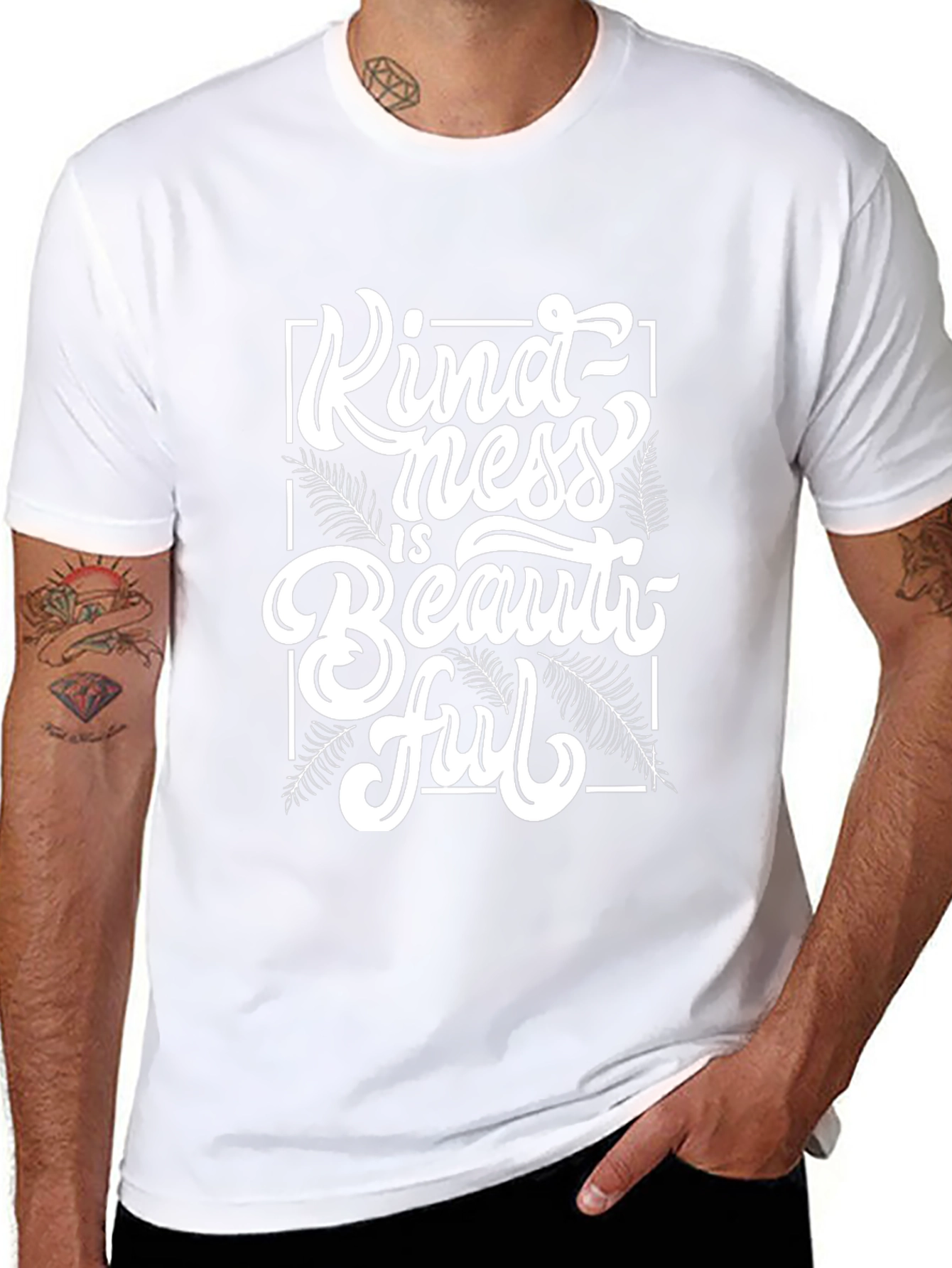 Kindness is Beautiful Black T-Shirt