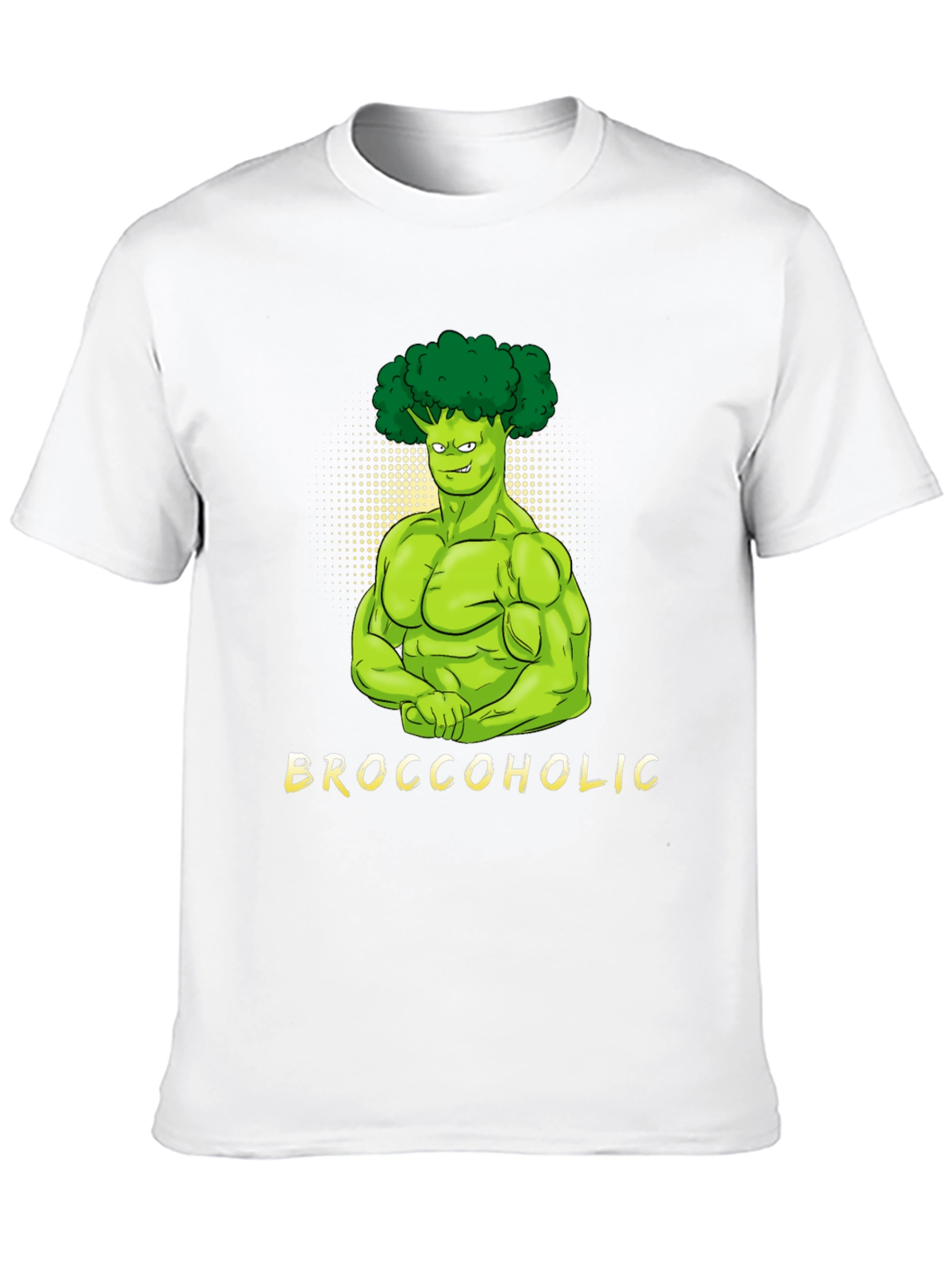 Broccoholic T-Shirt - Funny Vegan Gym Tee