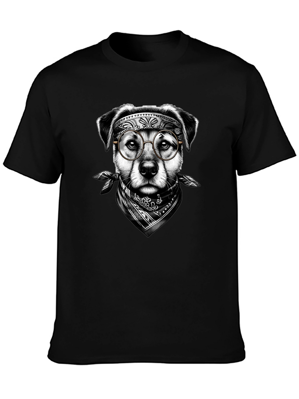 Cool Dog Glasses T-Shirt – Edgy Dog Lover Graphic Tee