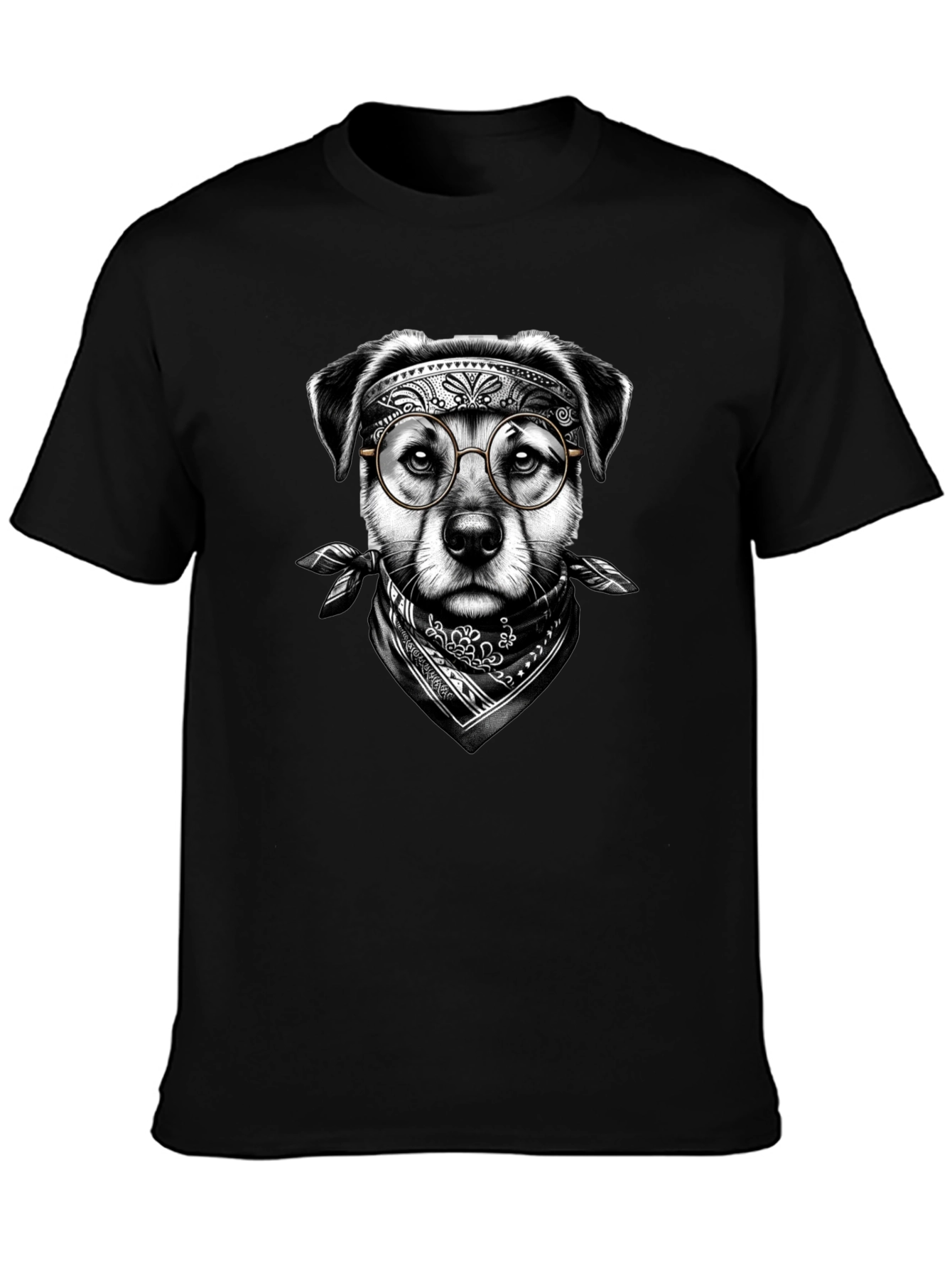 Cool Dog Glasses T-Shirt – Edgy Dog Lover Graphic Tee