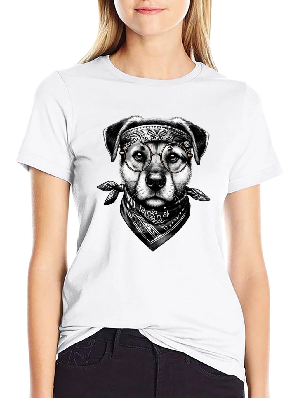 Cool Dog Glasses T-Shirt – Edgy Dog Lover Graphic Tee