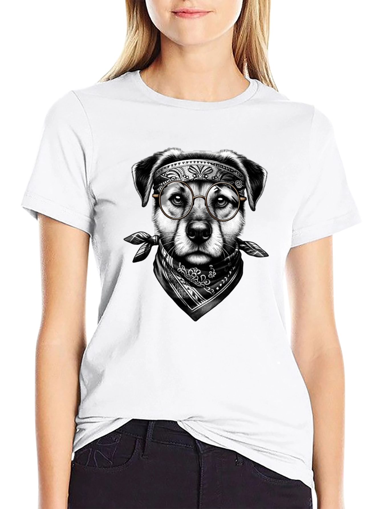 Cool Dog Glasses T-Shirt – Edgy Dog Lover Graphic Tee