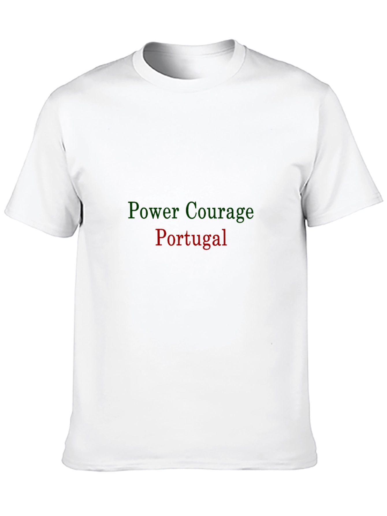 Portugal Power Courage Graphic T-Shirt