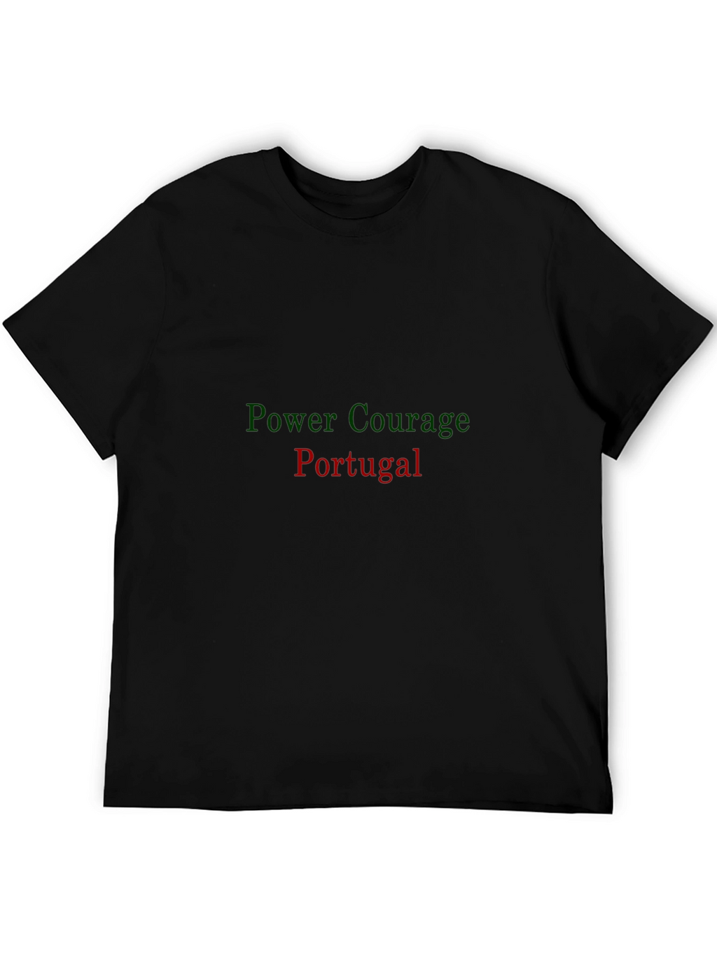 Portugal Power Courage Graphic T-Shirt