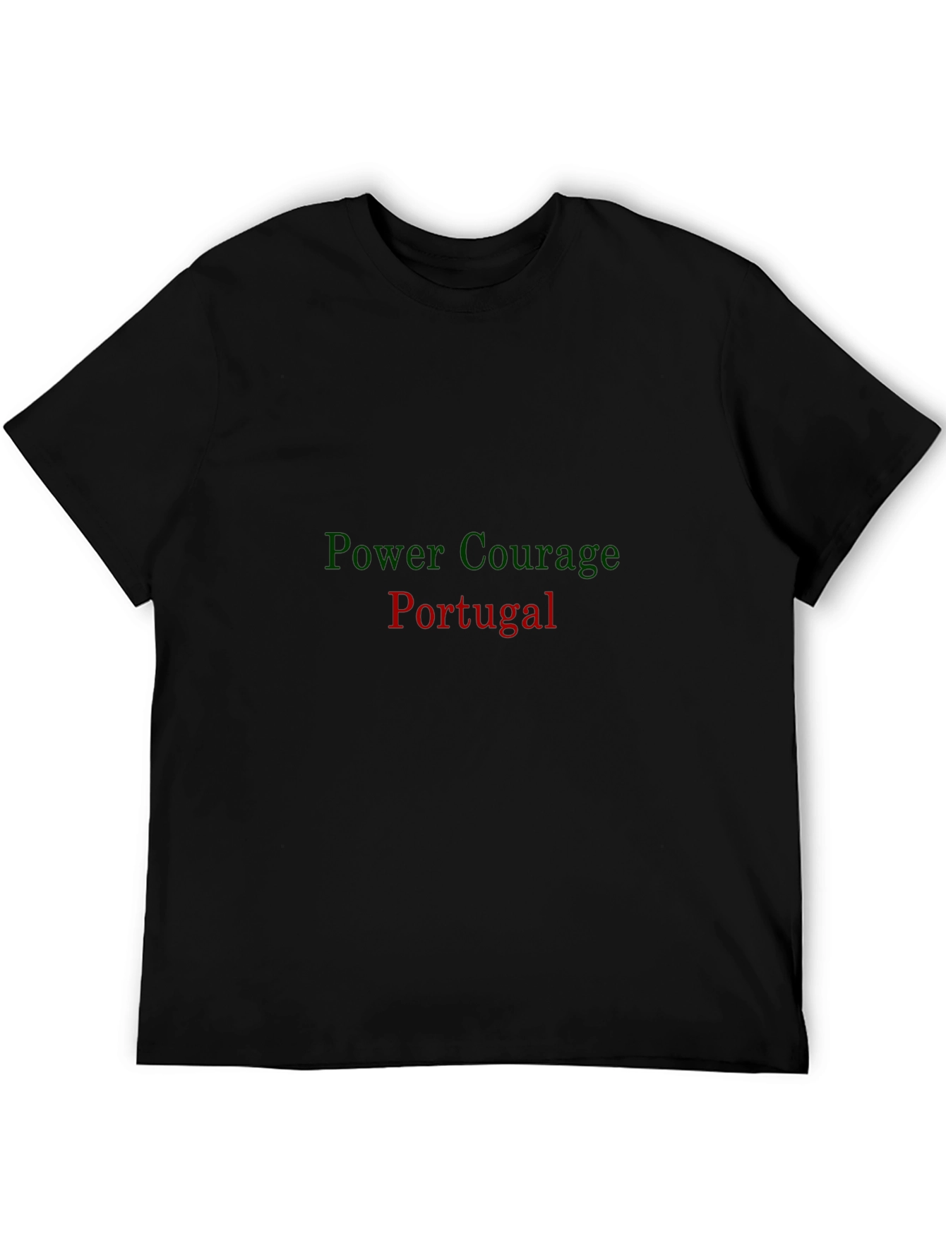 Portugal Power Courage Graphic T-Shirt